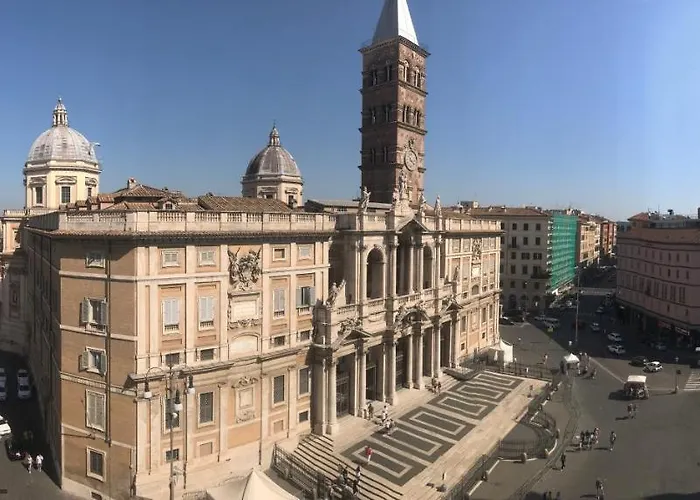 Blam House, Great View To Santa Maria Maggiore Church Rom